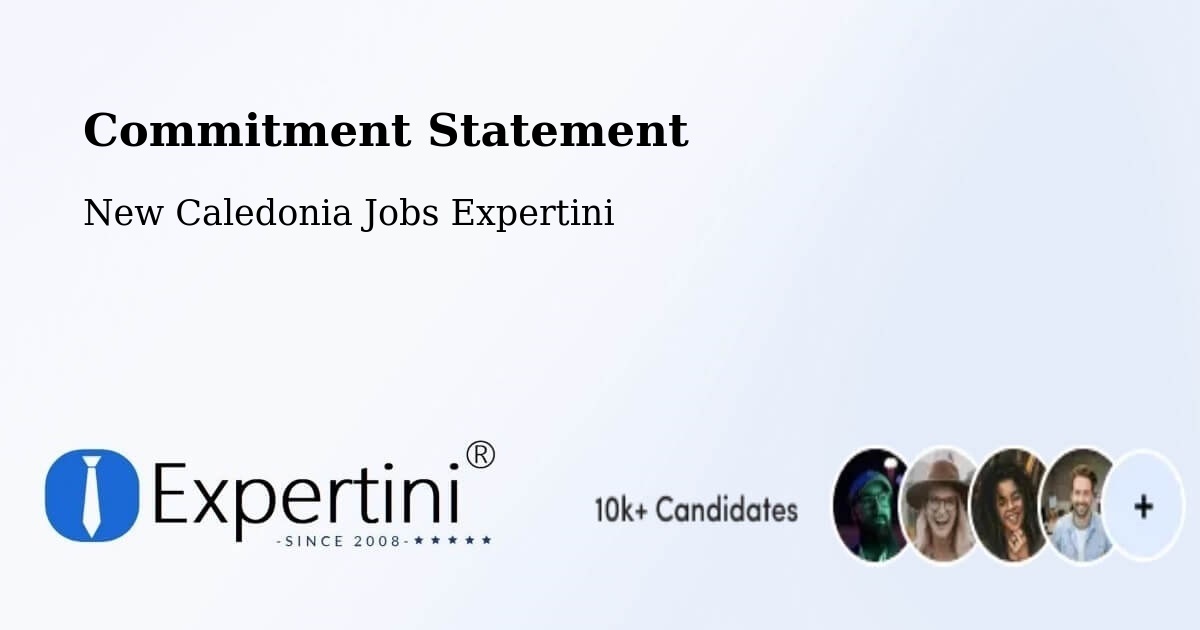 Corporate Commitment – Vallée Du Génie - New Caledonia Jobs Expertini